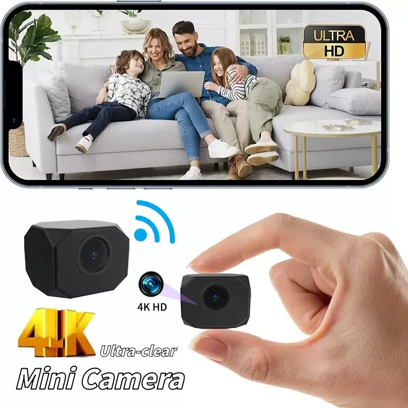 Home Office With View - T99 Mini WiFi Security Camera 4K