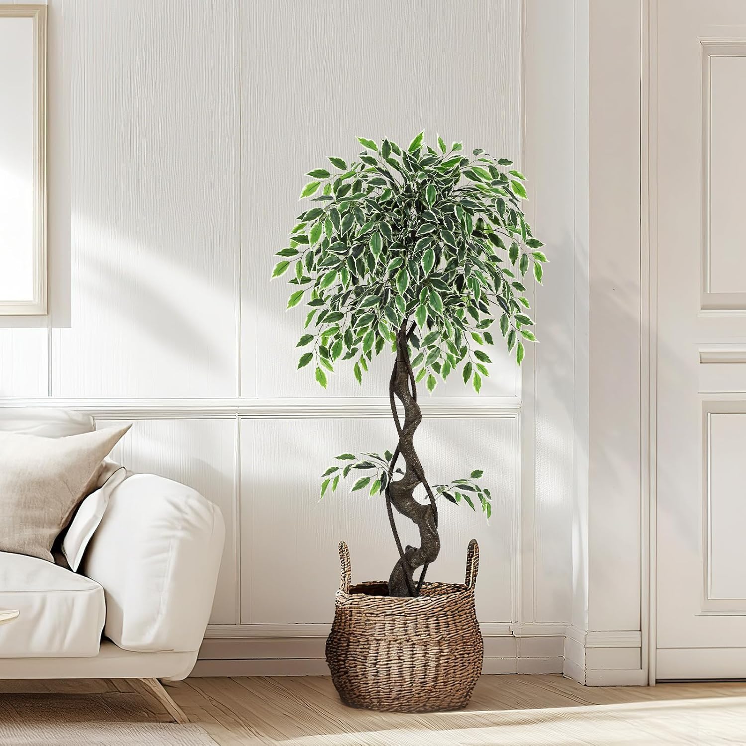 Home Office Depot - Artificial Ficus Tree Indoor Outdoor Fake