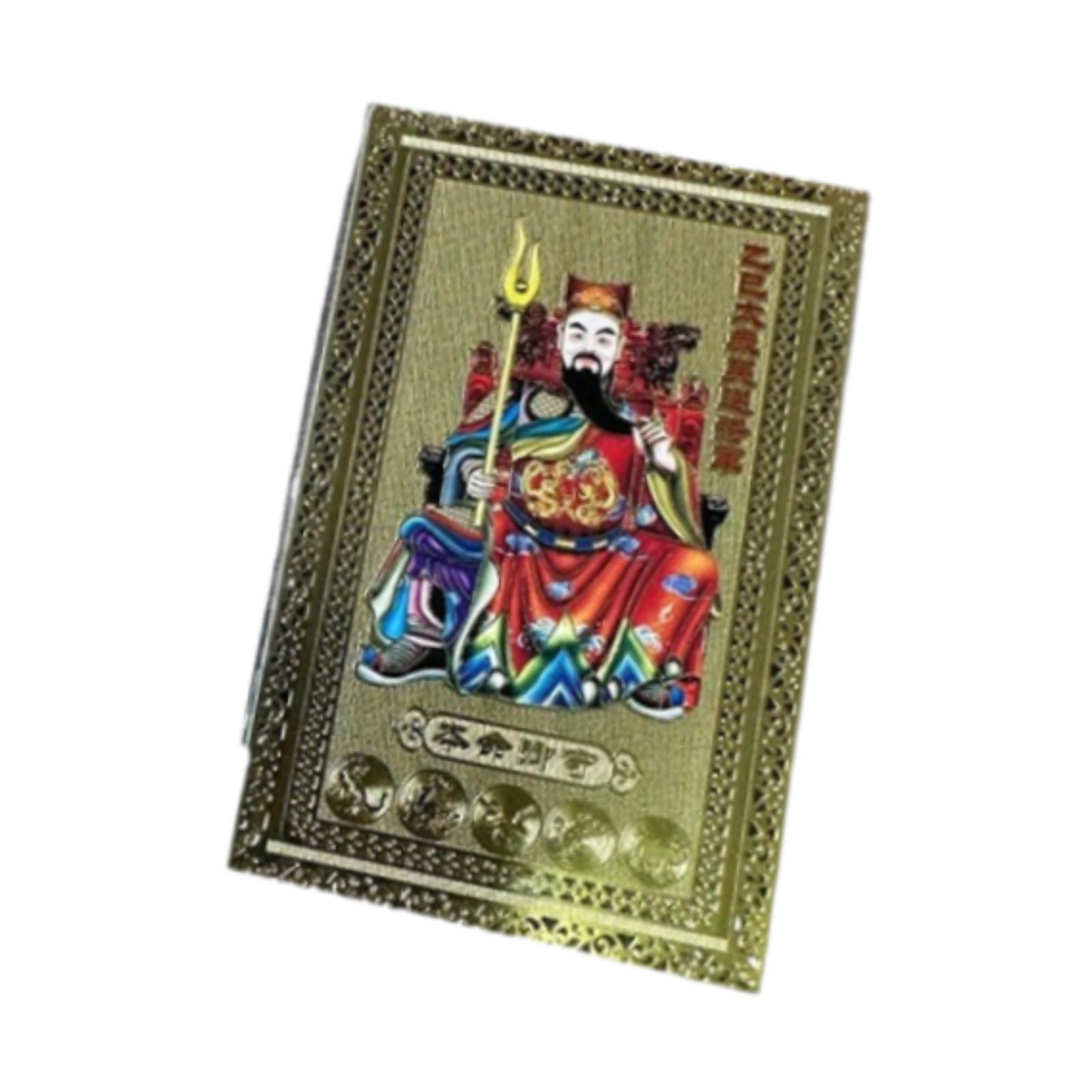 English Home Office - Alloy Amulet Card Feng Shui Protection