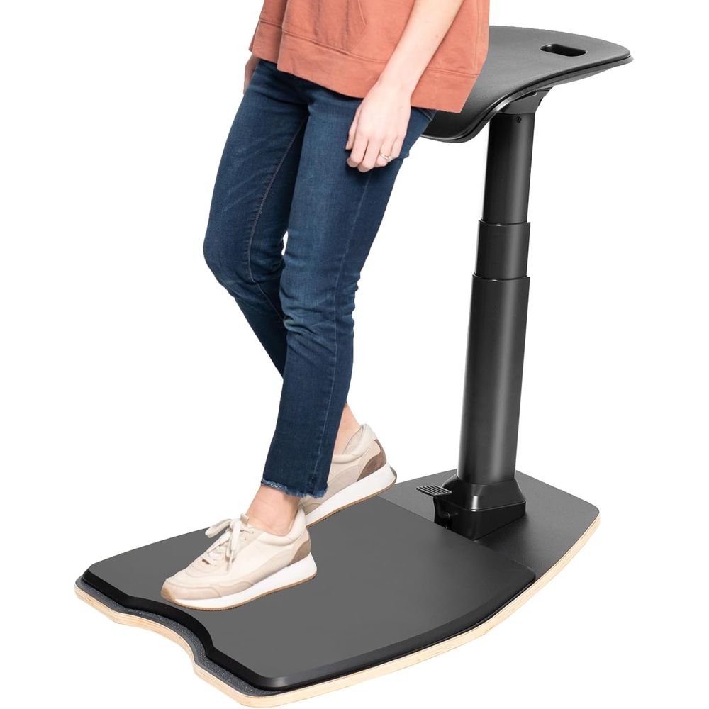 Home Office Free - Ergonomic Anti-Fatigue Mat Leaning Chair, Adjustable