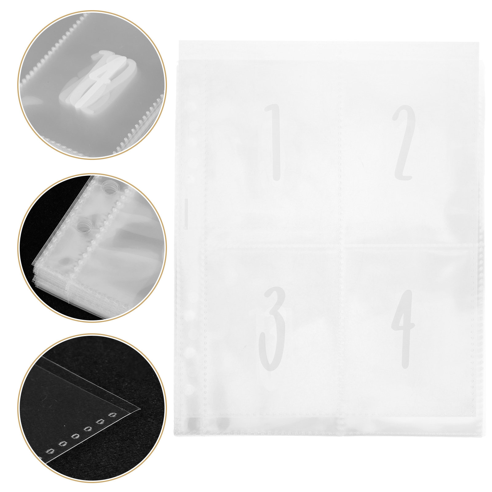 Home Office Budget - 25 Sheets Budget Binder Pocket Replaceable