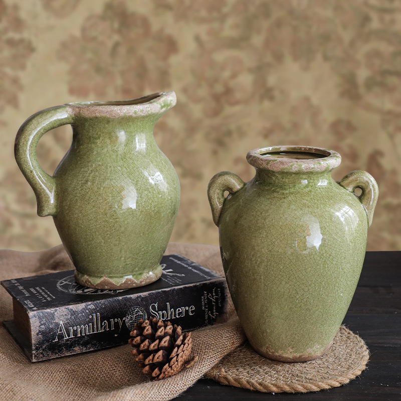 Home Office Form - Nordic Ceramic Vase Ceramic Vase Cacked