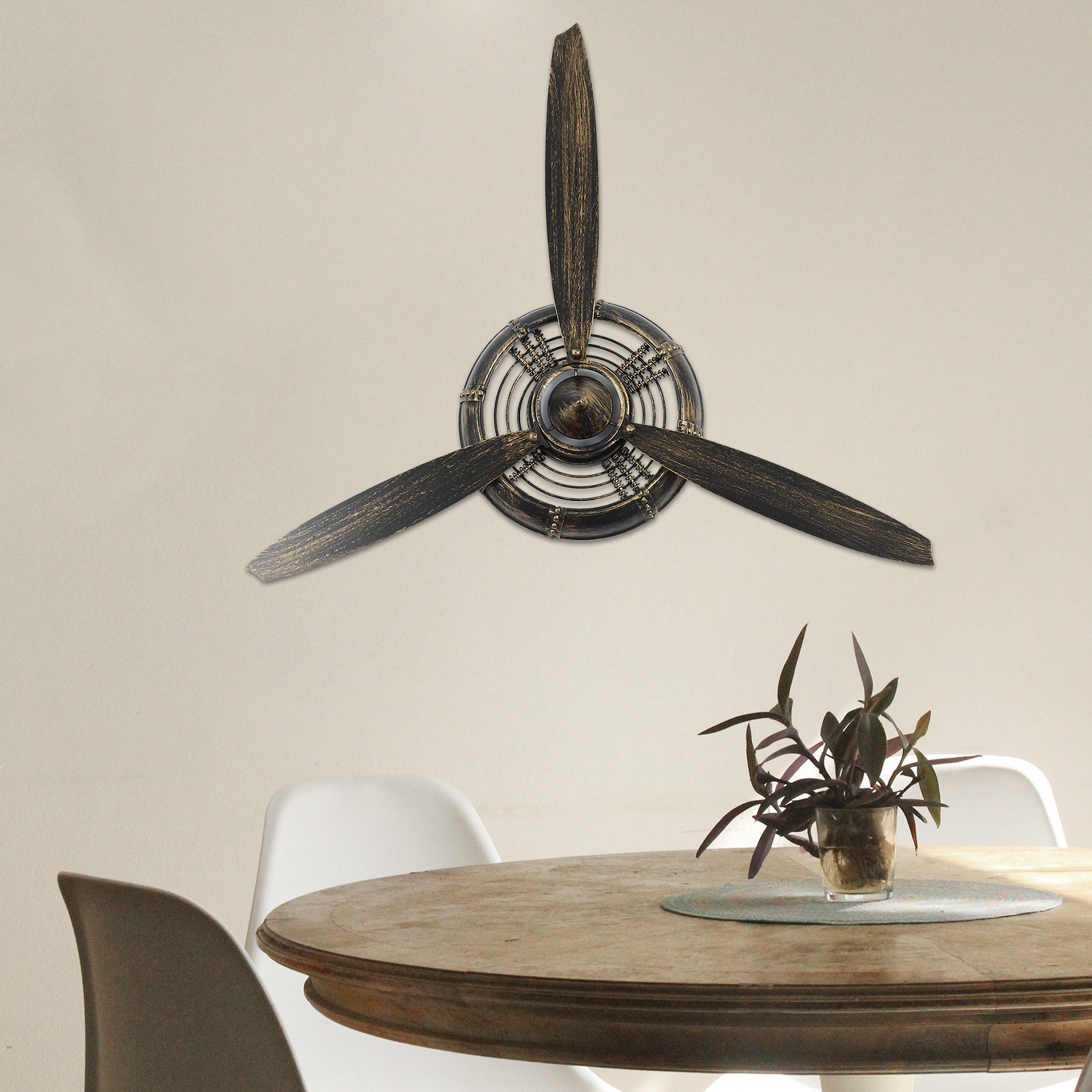 Home Office Head - Airplane Head Wall Pendant Vintage Iron