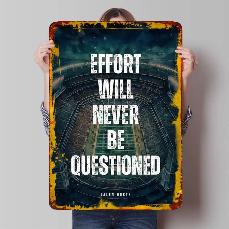 Home Office Questions - Inspirational Sports Metal Wall Art -