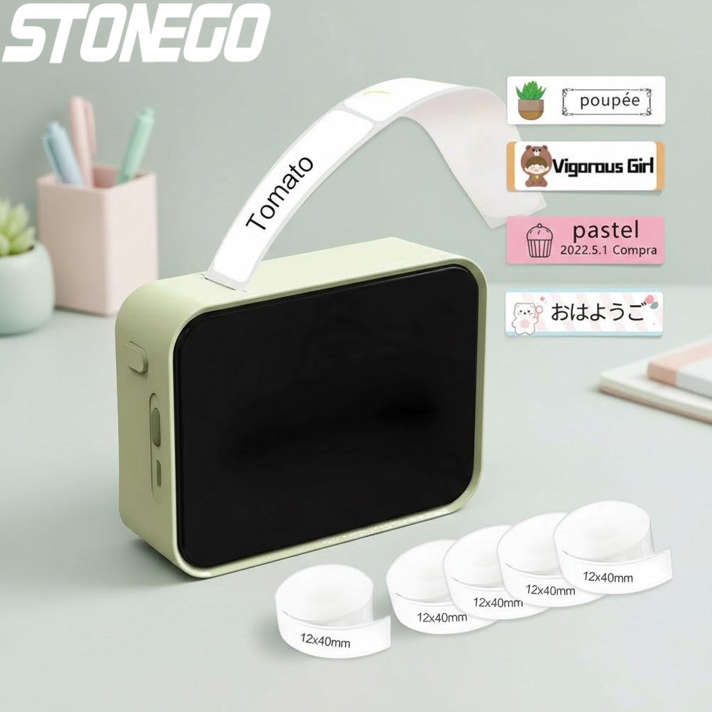 Home Office Printer - Wireless Portable Thermal Label Printer for