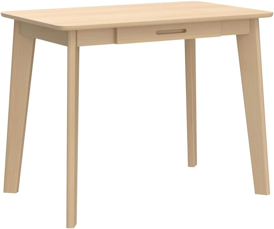 Solid Wood Writing Desk with D - Home Office Desks avaliação e preço