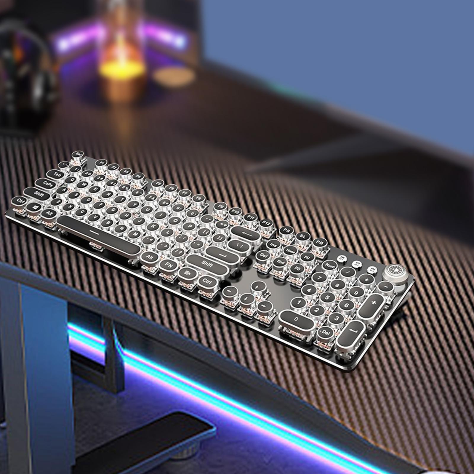Mechanical Gaming Keyboard USB - English Home Office avaliação e preço