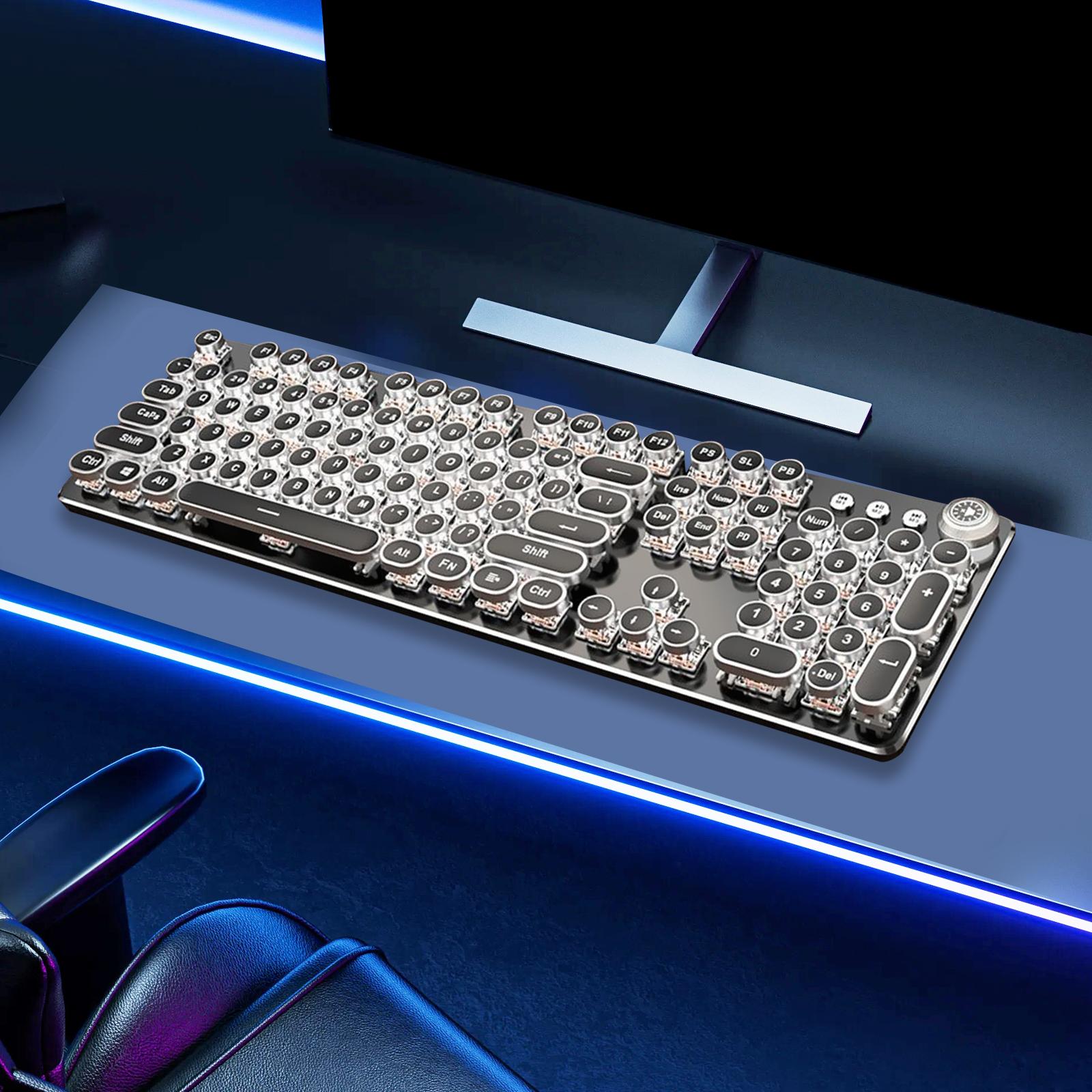 Mechanical Gaming Keyboard USB - English Home Office avaliação e preço