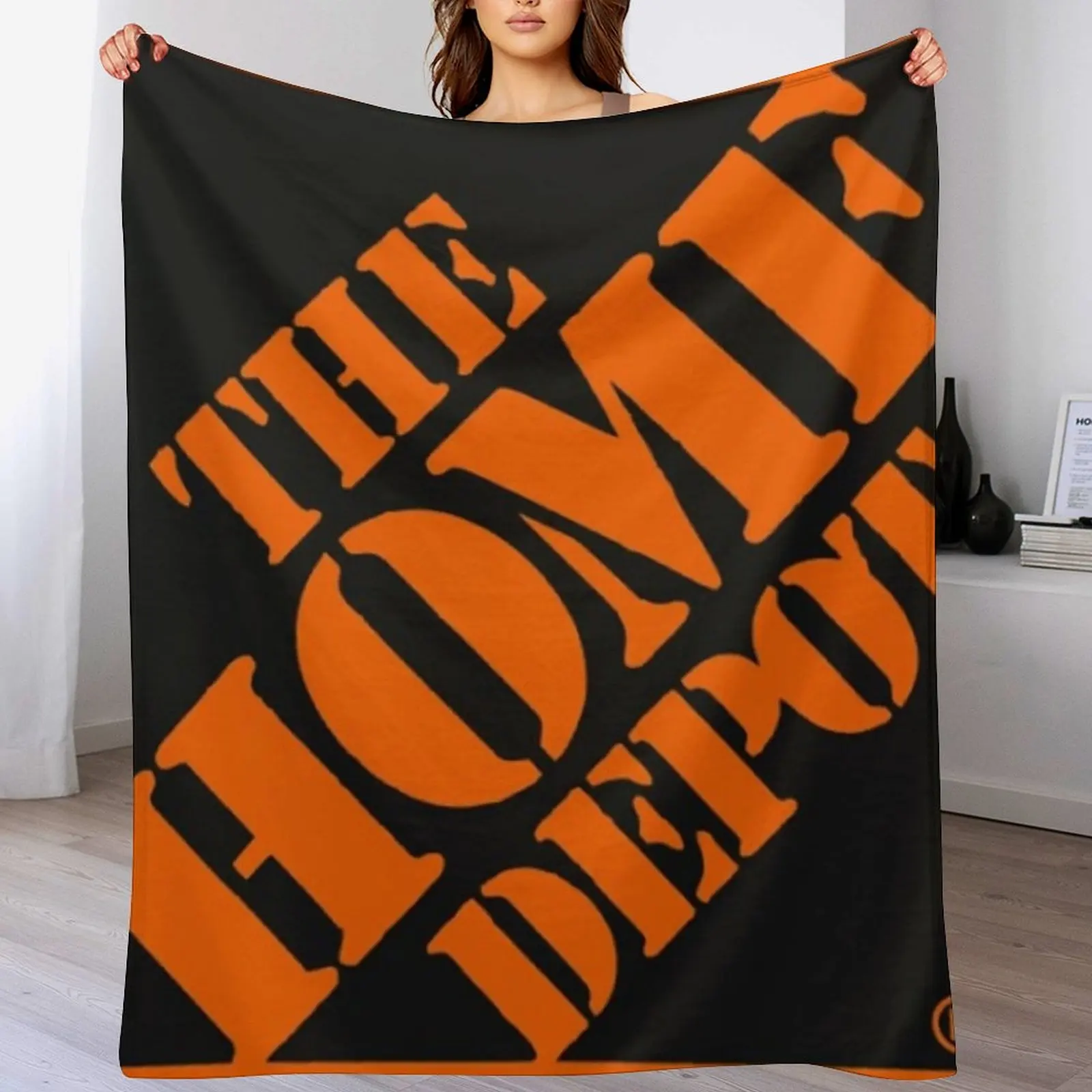 Home Depot Throw Blanket Warm  - Home Office Depot avaliação e preço