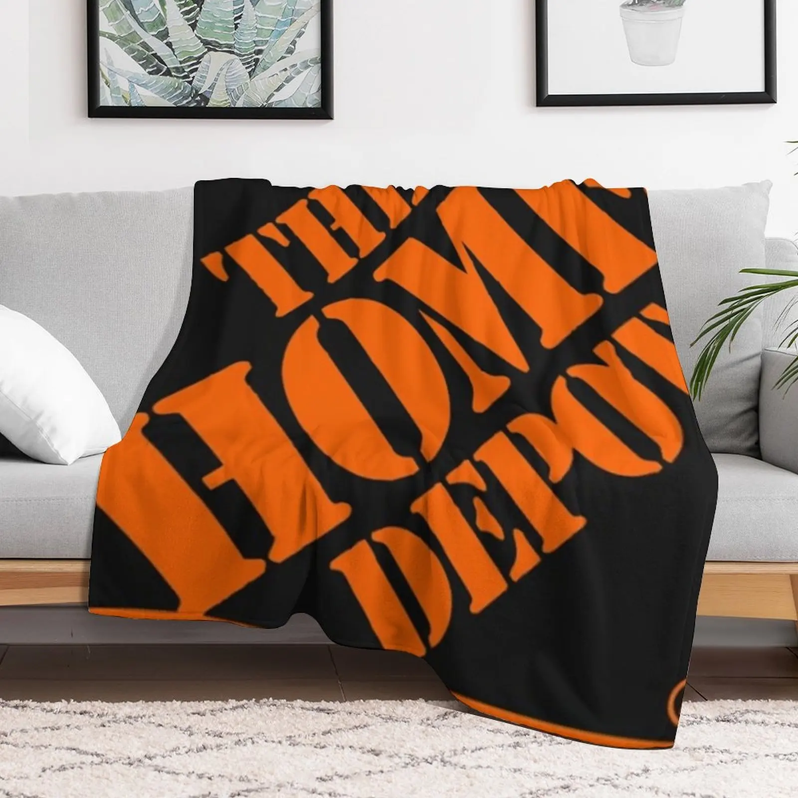 Home Depot Throw Blanket Warm  - Home Office Depot avaliação e preço
