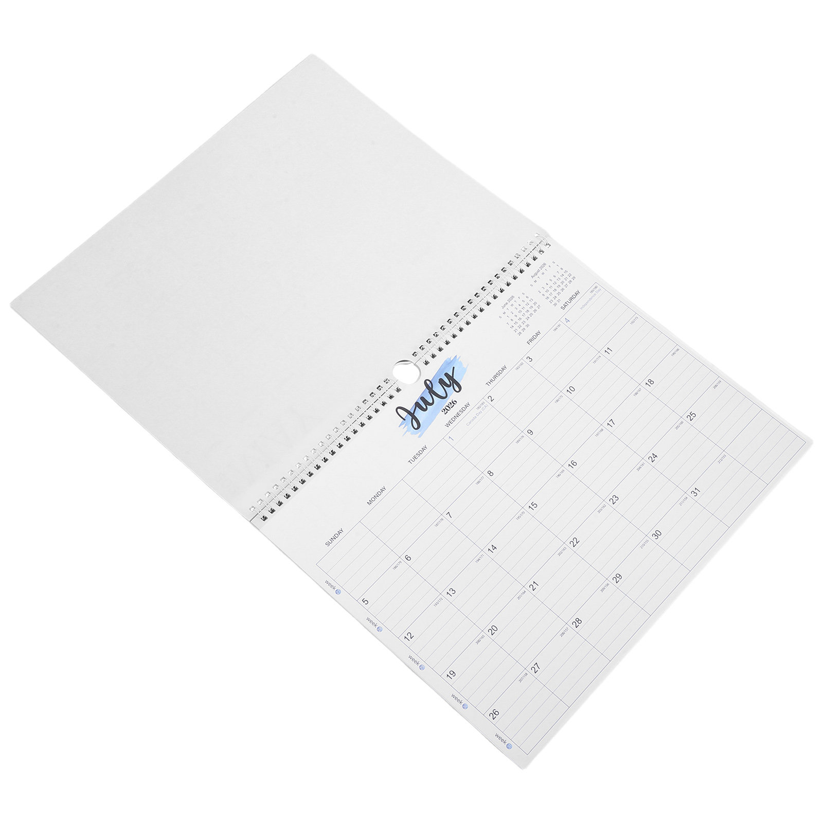 2026 Large Hanging Wall Calend - Home Office Holidays 2026 avaliação e preço