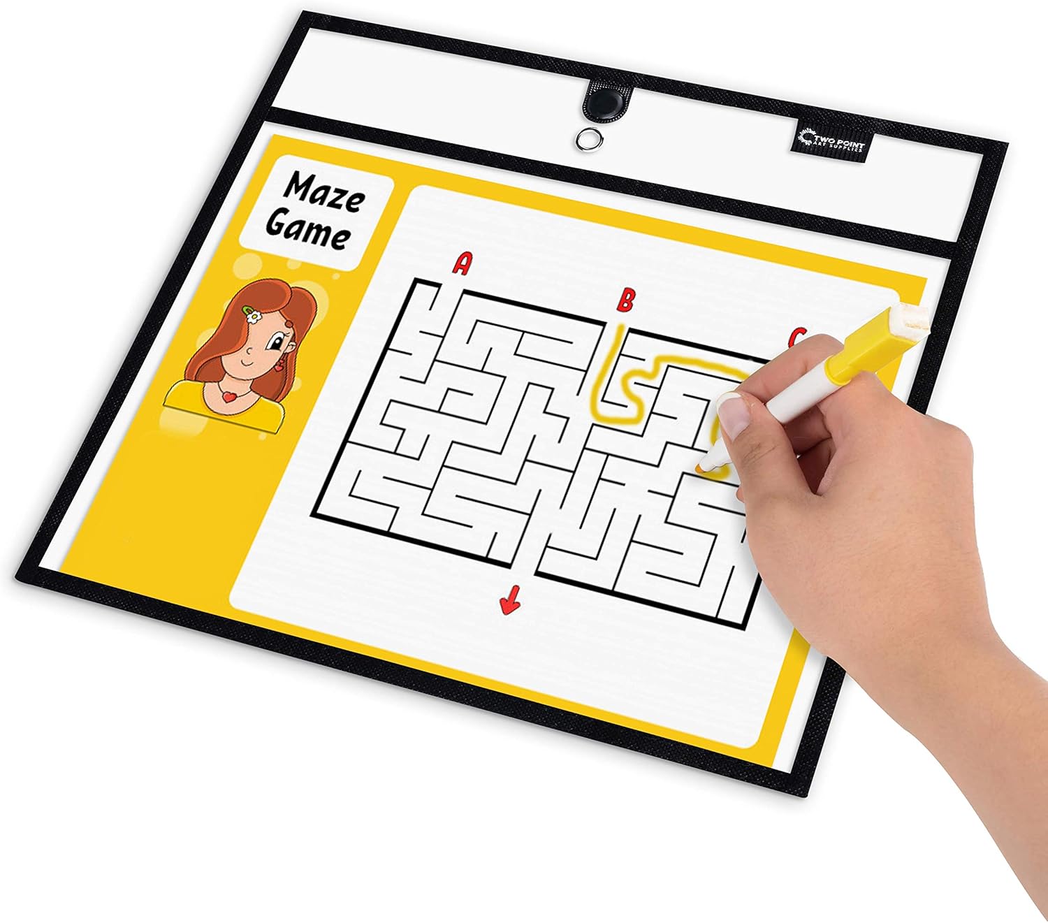 Magnetic Dry Erase Pockets, 6- - Whiteboard Magnetic avaliação e preço