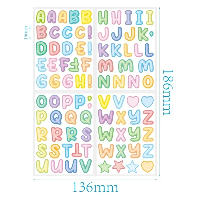450pcs 5sheet Kids Capital Let - Home Office Quotes avaliação e preço