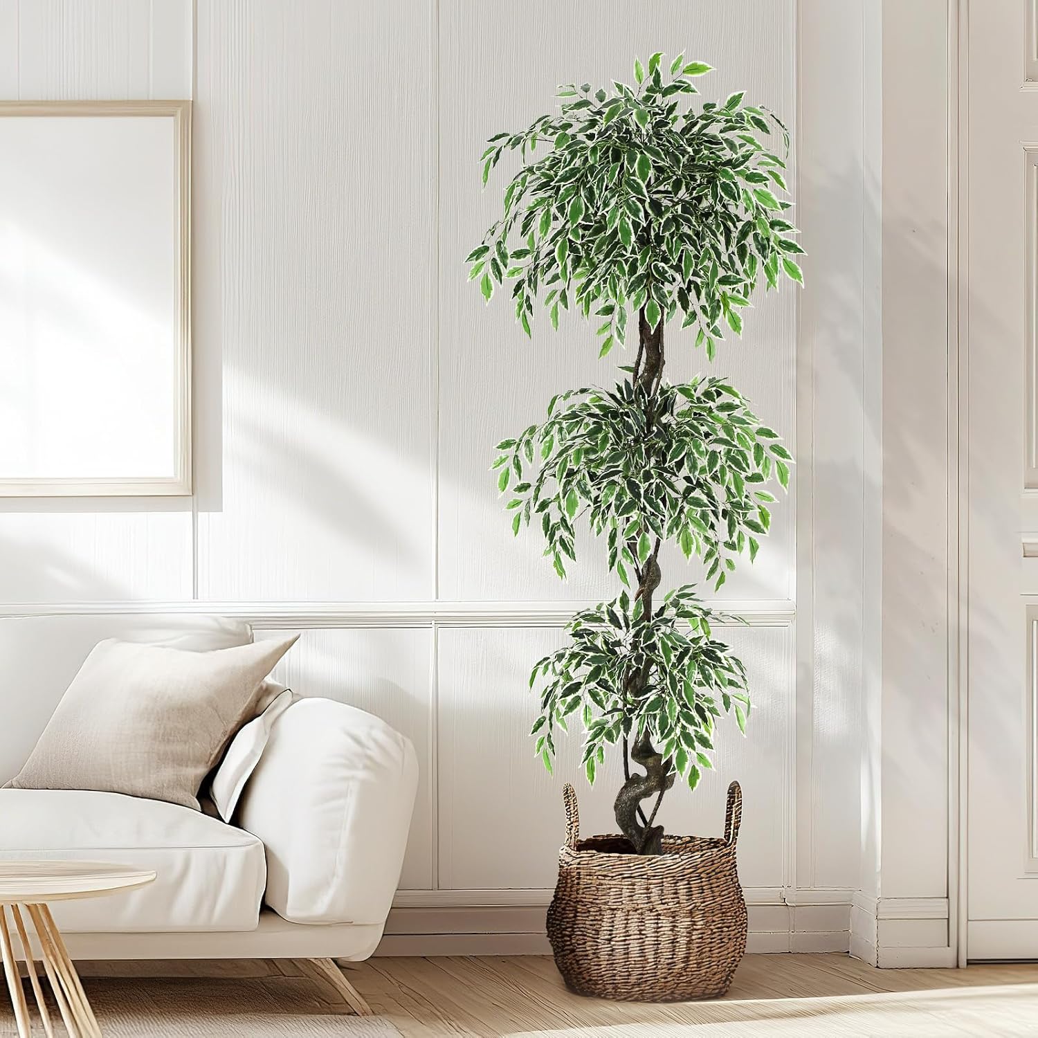 Artificial Ficus Tree Indoor O - Home Office Depot avaliação e preço