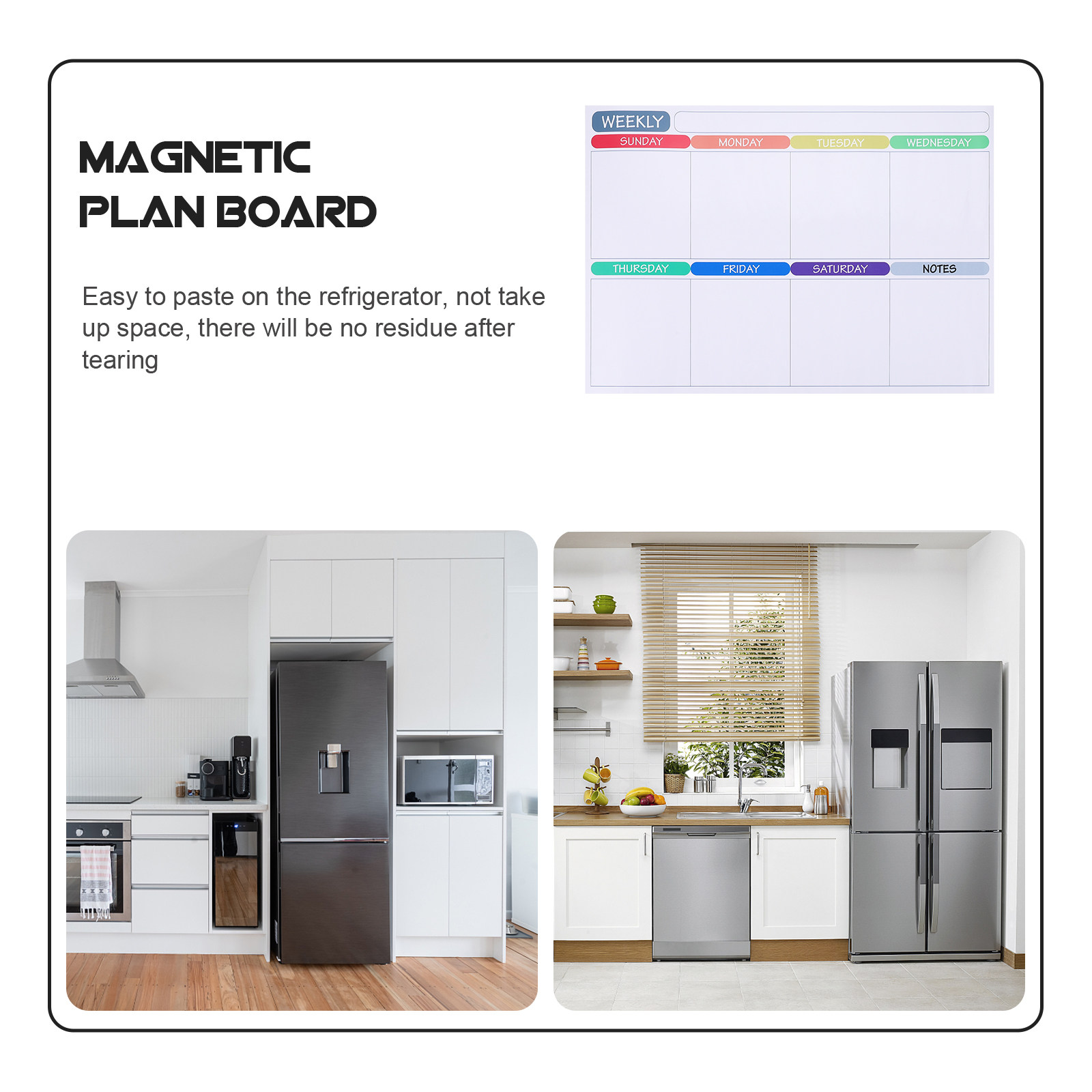Fridge Calendar Magnetic Dry E - Whiteboard Magnetic avaliação e preço