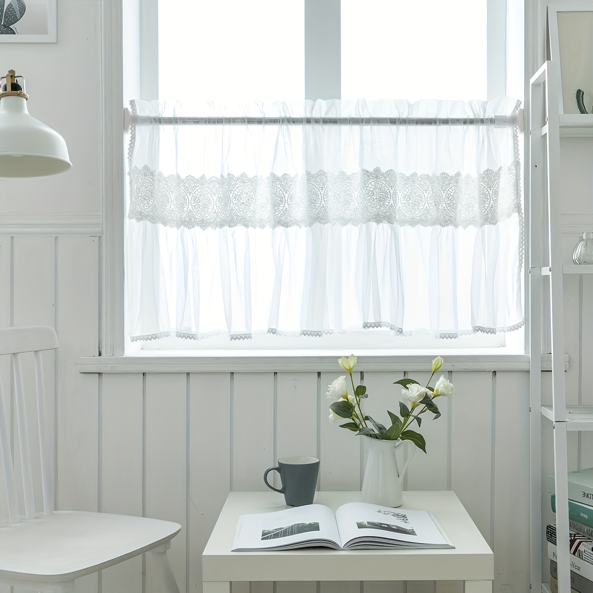 1Pc, French Pastoral Style Whi - Home Office Rate avaliação e preço