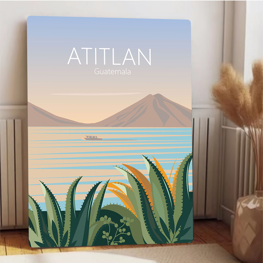 Vintage Atitlan Lake Guatemala - Home Office Guatemala avaliação e preço