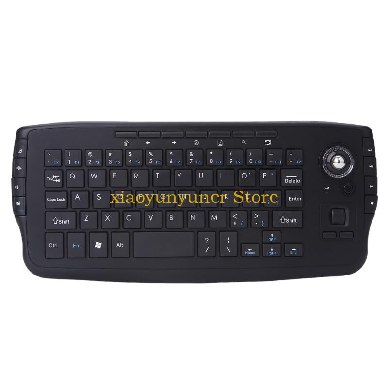 Trackball Wireless 2.4G Keyboa - English Home Office avaliação e preço