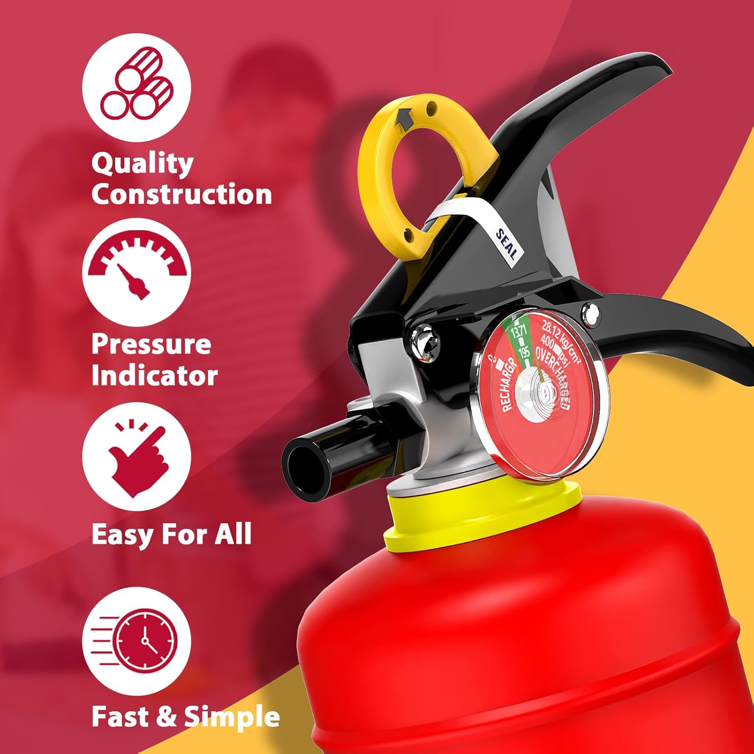 5 lb ABC Dry Chemical Fire Ext - Home Office Rate avaliação e preço