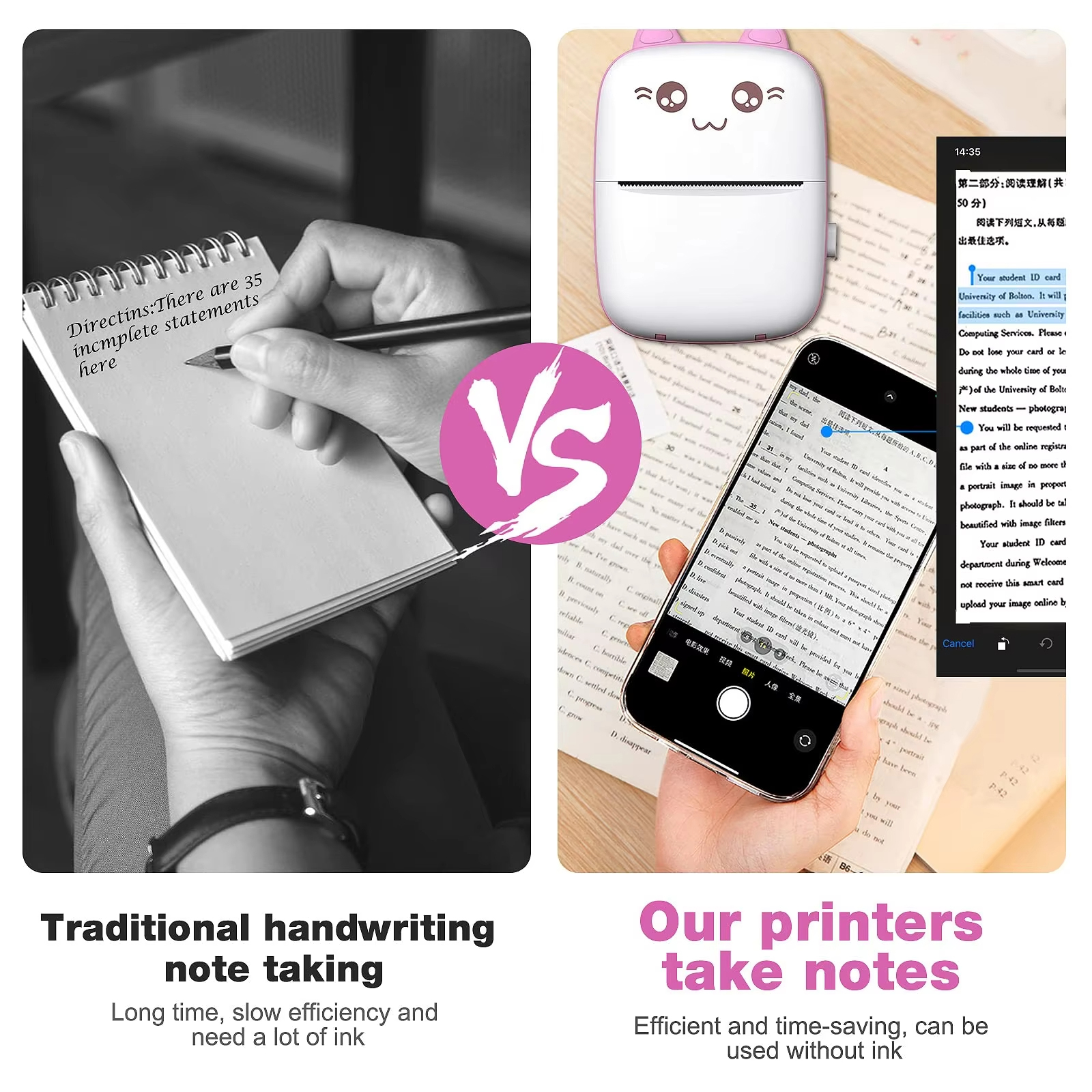58mm Thermal Printer Mini Port - Home Office Questions avaliação e preço