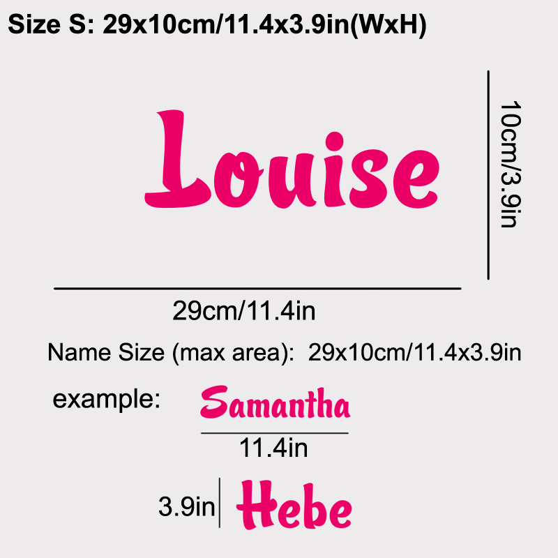 Personalized name vinyl decal  - Home Office Quotes avaliação e preço