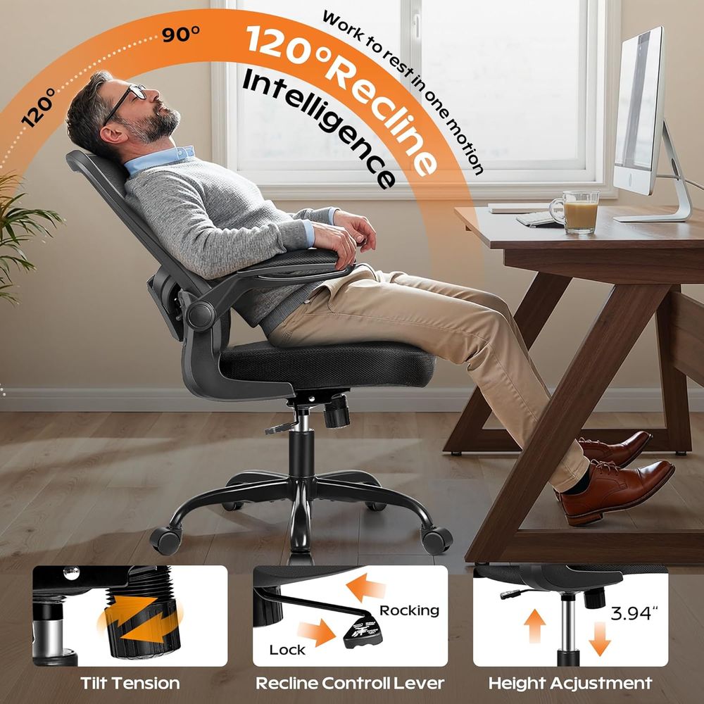 Mesh Desk Chair 2026 - Ergonom - Home Office Free avaliação e preço
