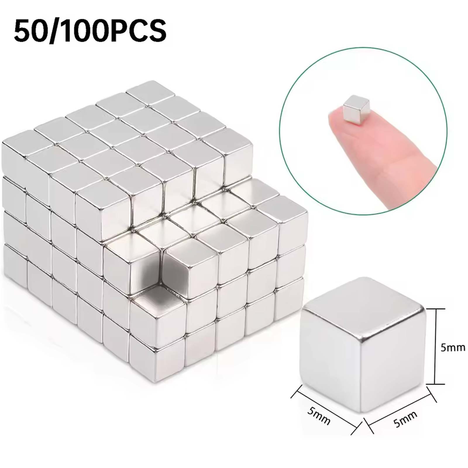 50/100 Pcs Small Square Magnet - Whiteboard Magnetic avaliação e preço