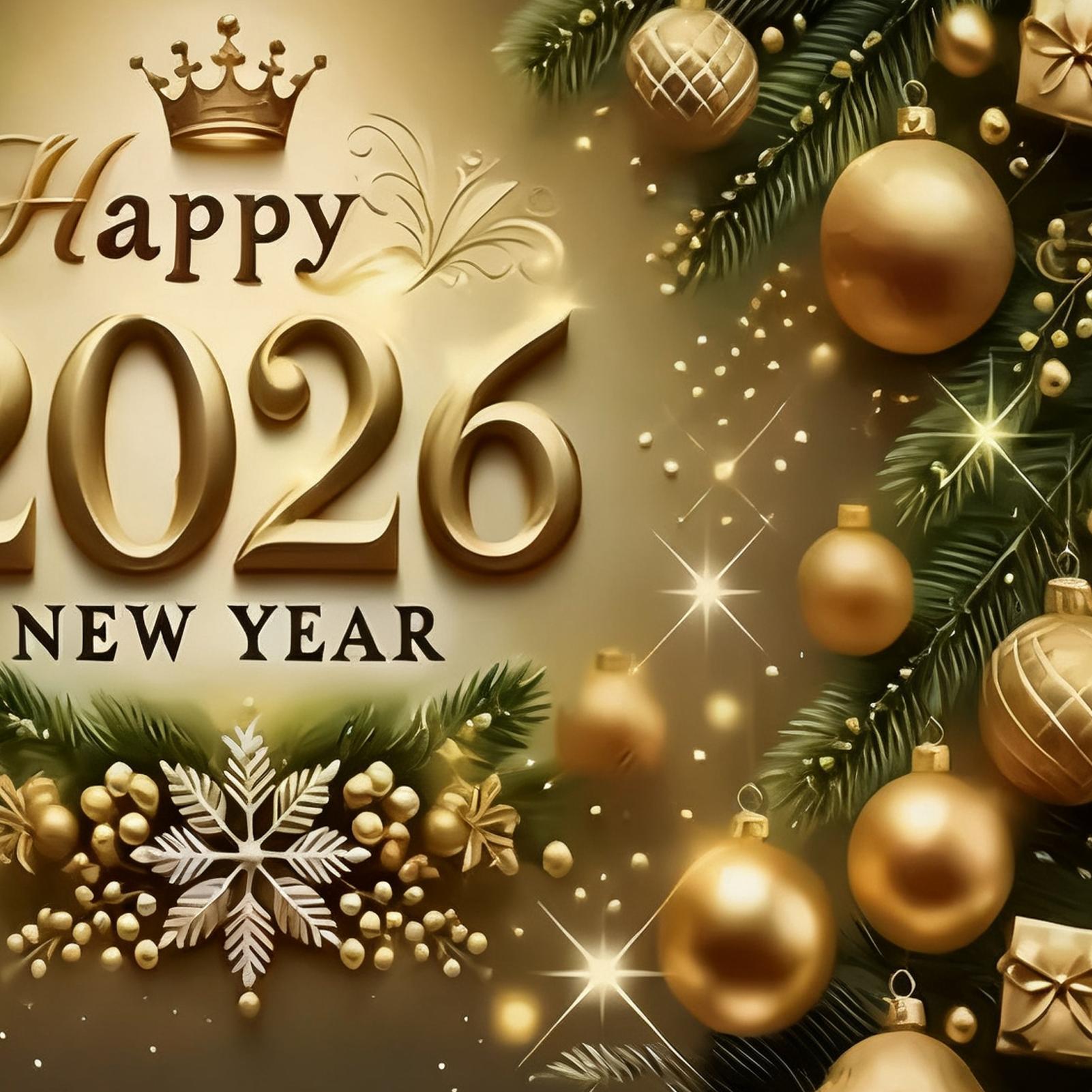 Happy New Year Banner 7x5 Ft 2 - Home Office Holidays 2026 avaliação e preço