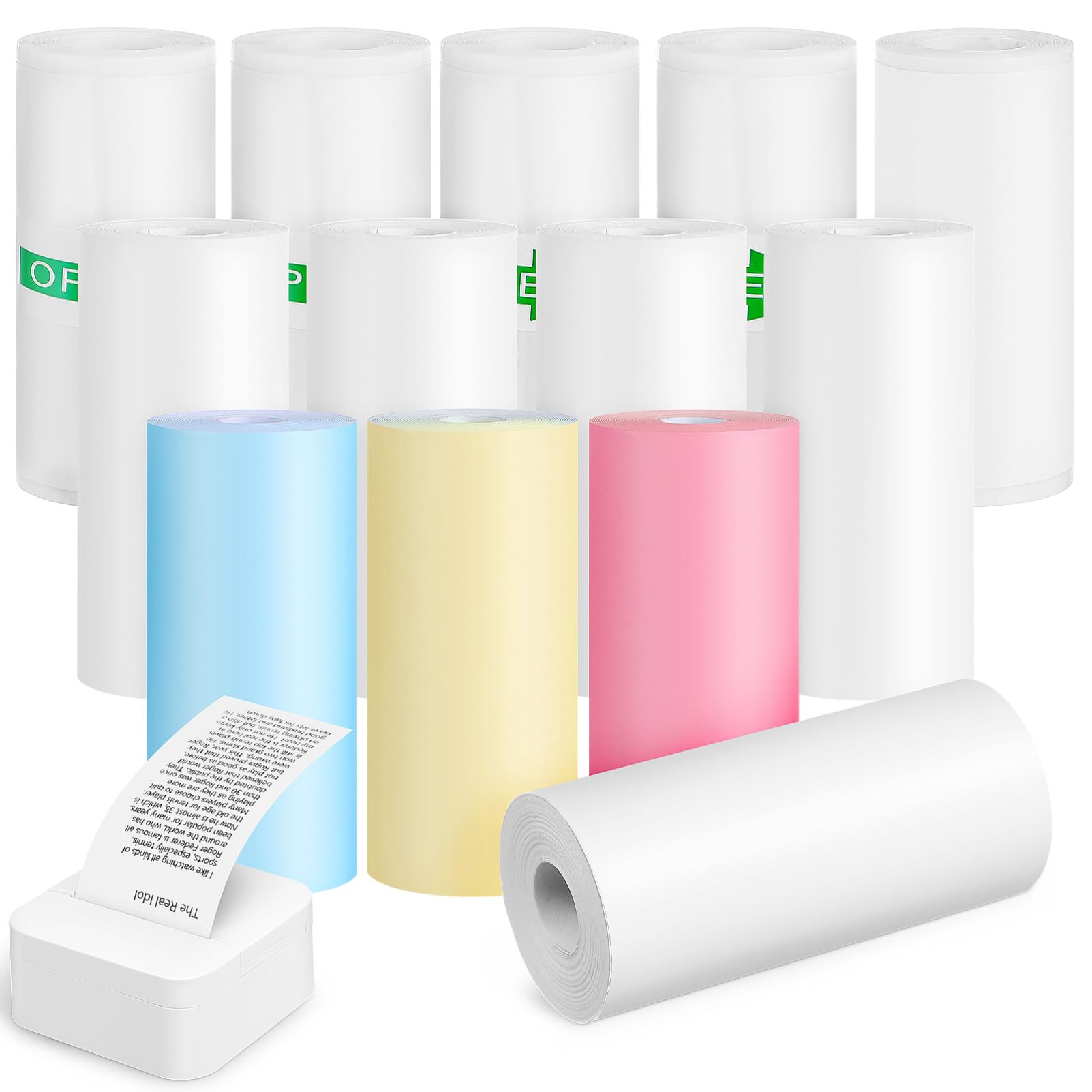 Mini Thermal Printer Paper 13  - Home Office Printer avaliação e preço