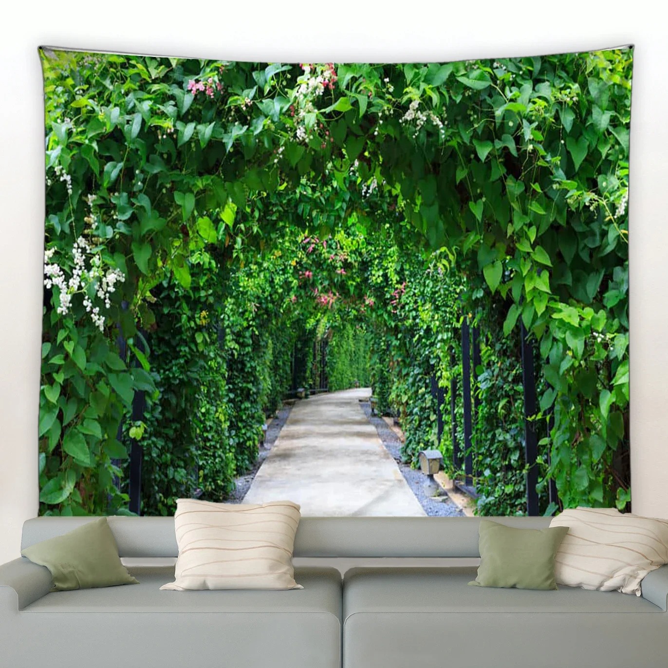 Home decoration tapestry hangi - Home Office With View avaliação e preço