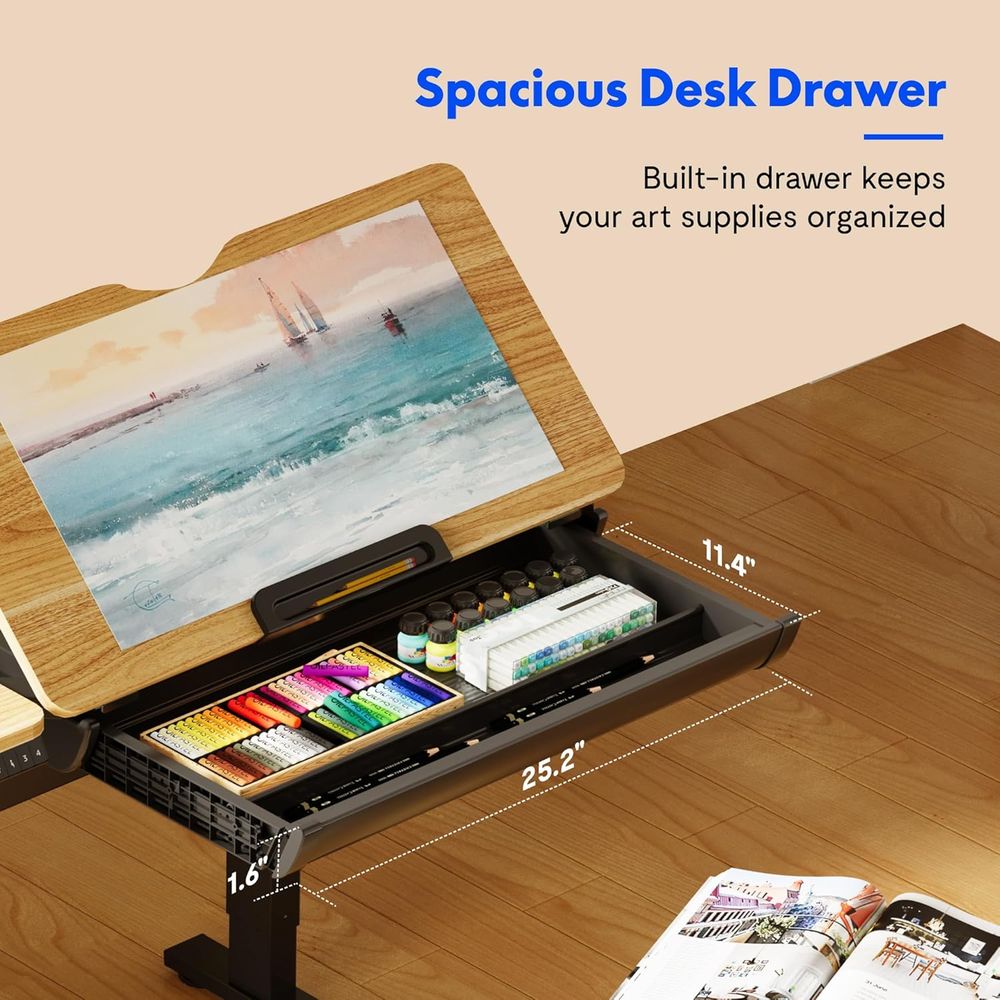 Adjustable Height Electric Sta - Home Office Desks avaliação e preço