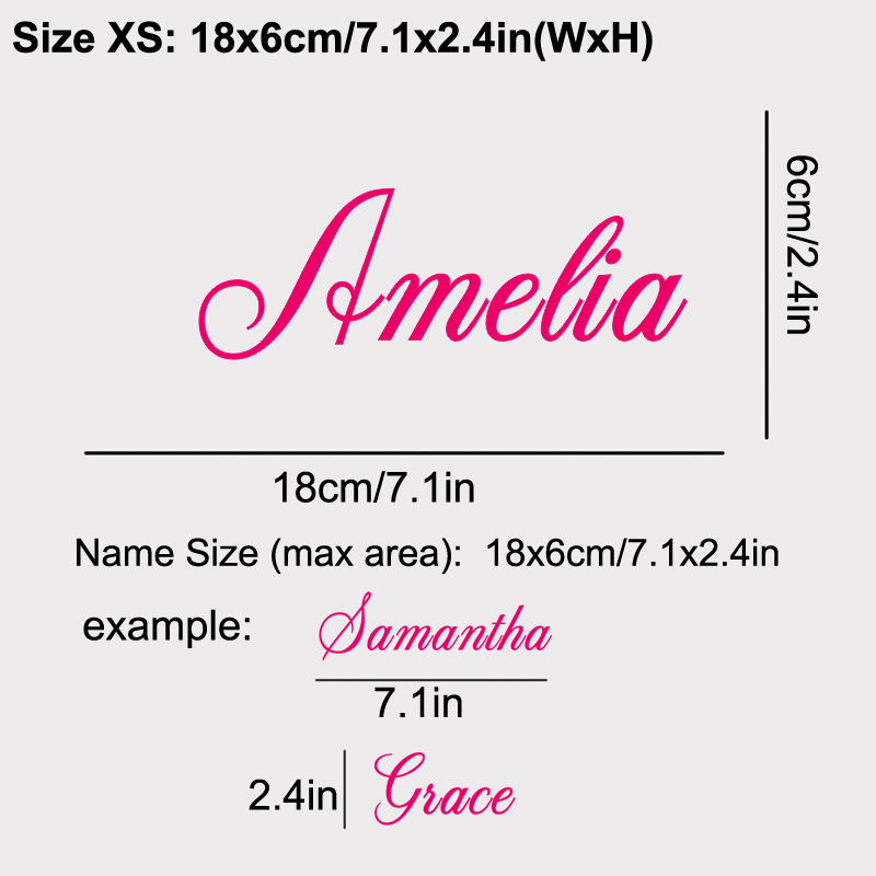 Personalized name vinyl decal  - Home Office Quotes avaliação e preço