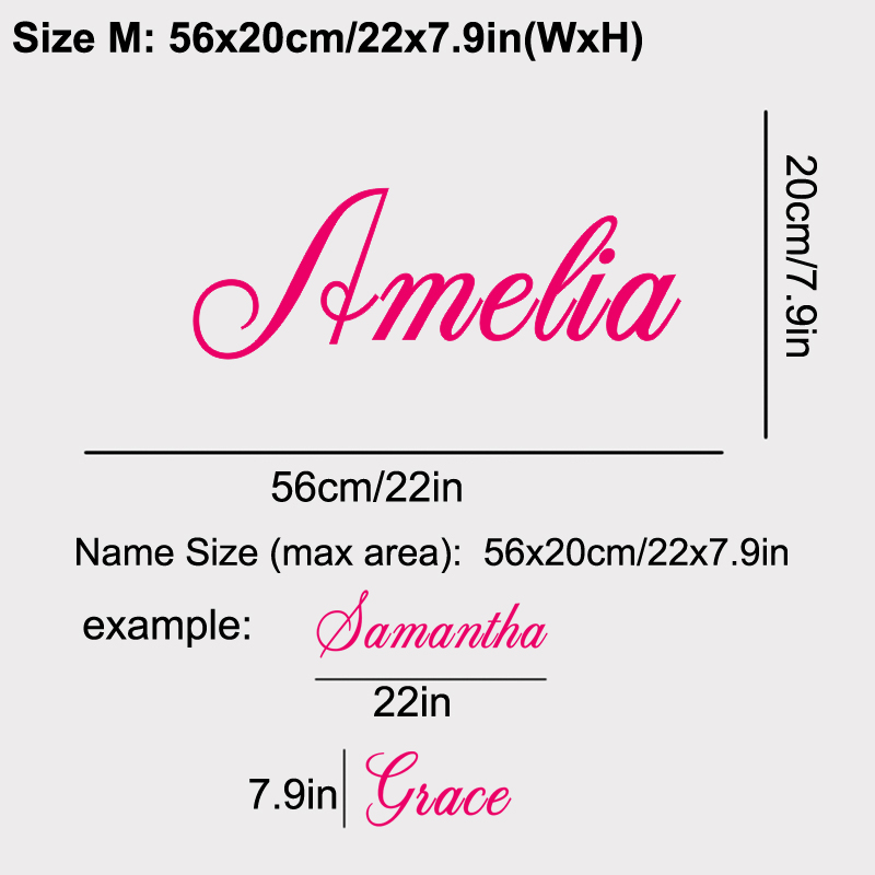 Personalized name vinyl decal  - Home Office Quotes avaliação e preço