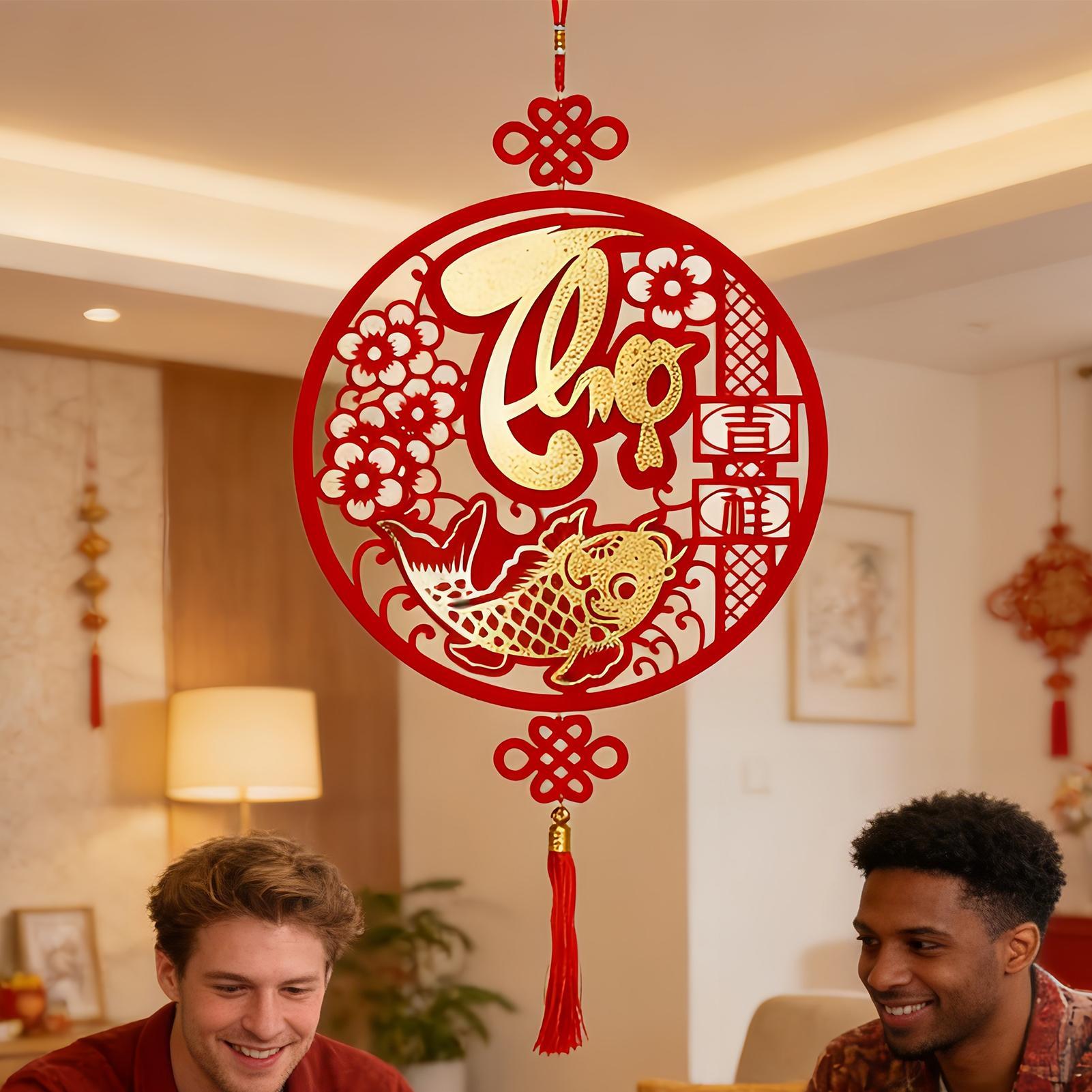 Chinese New Year Ornaments Vie - Home Office Holidays 2026 avaliação e preço