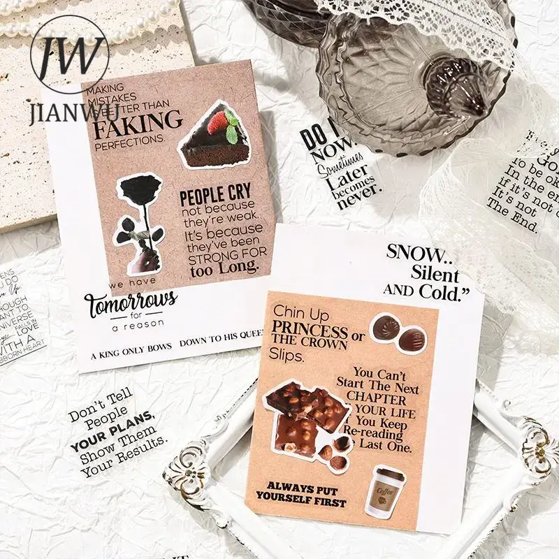 JIANWU Pure Poet Series Vintag - Home Office Quotes avaliação e preço