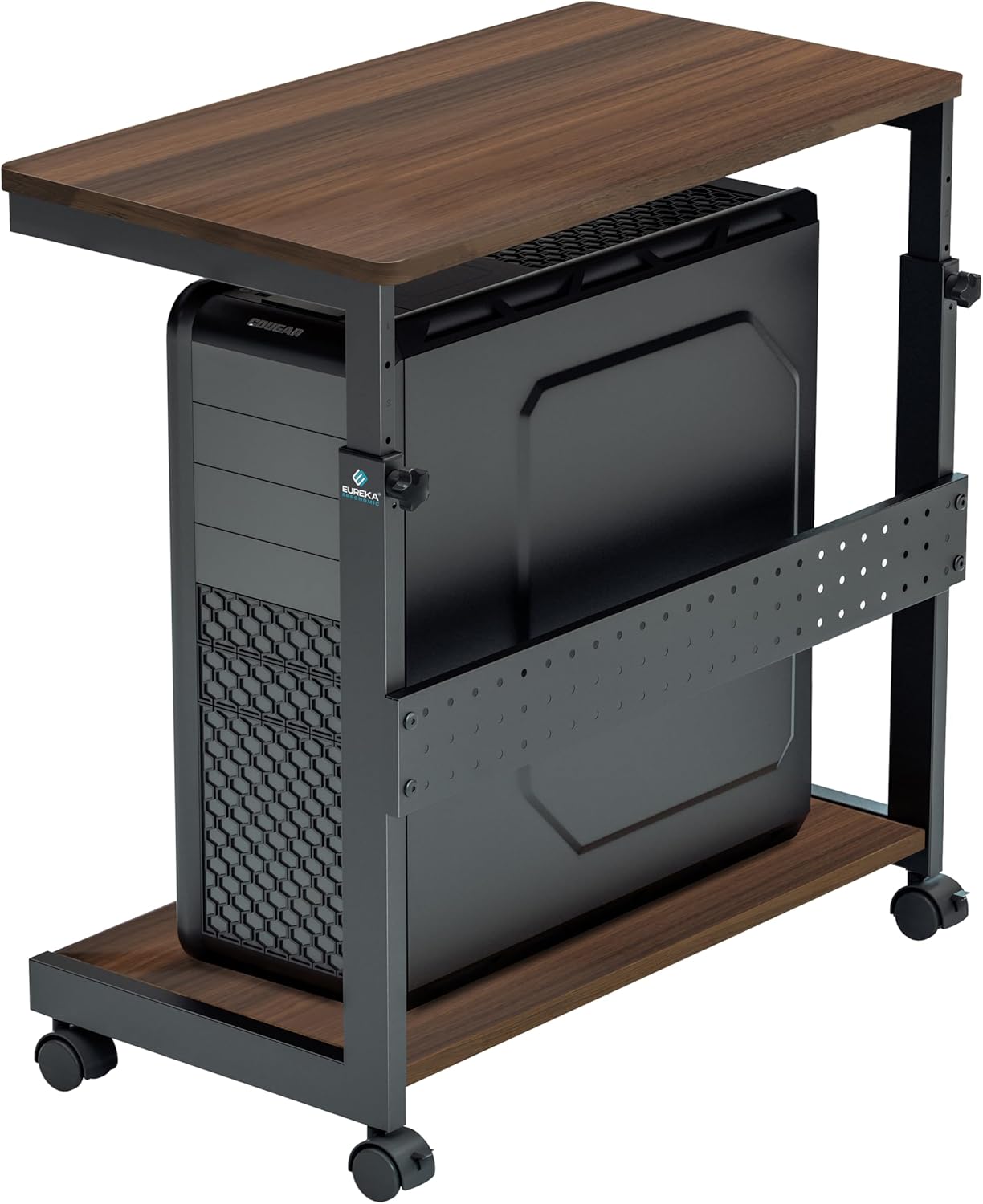 Height Adjustable PC Tower Sta - Home Office Printer avaliação e preço