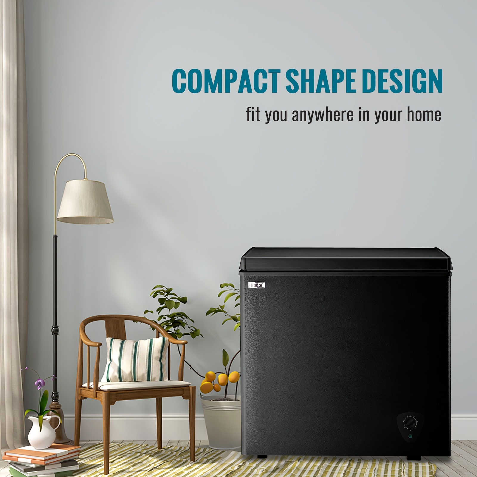5.2 CU.FT. Compact Chest Freez - Home Office Rate avaliação e preço