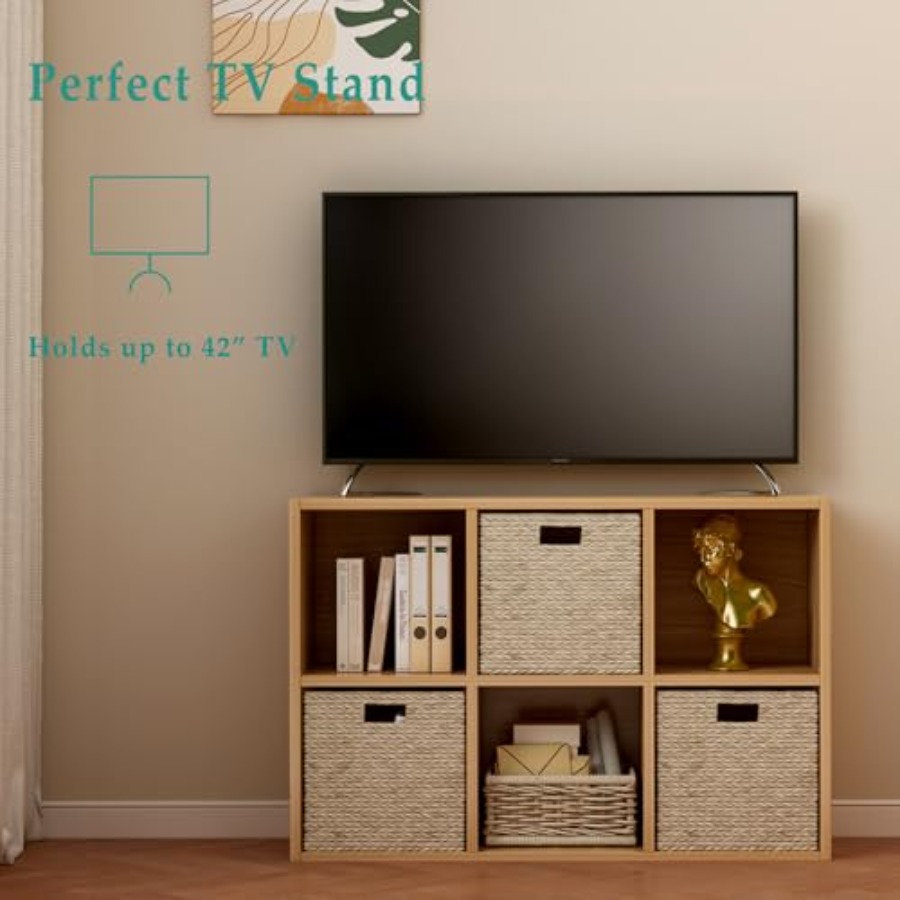 6-Cube Storage Shelf Bookcase  - Home Office Free avaliação e preço