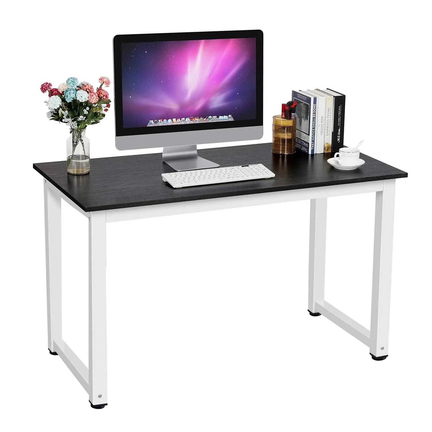110x60x75CM Computer Desk Lapt - Home Office Depot avaliação e preço