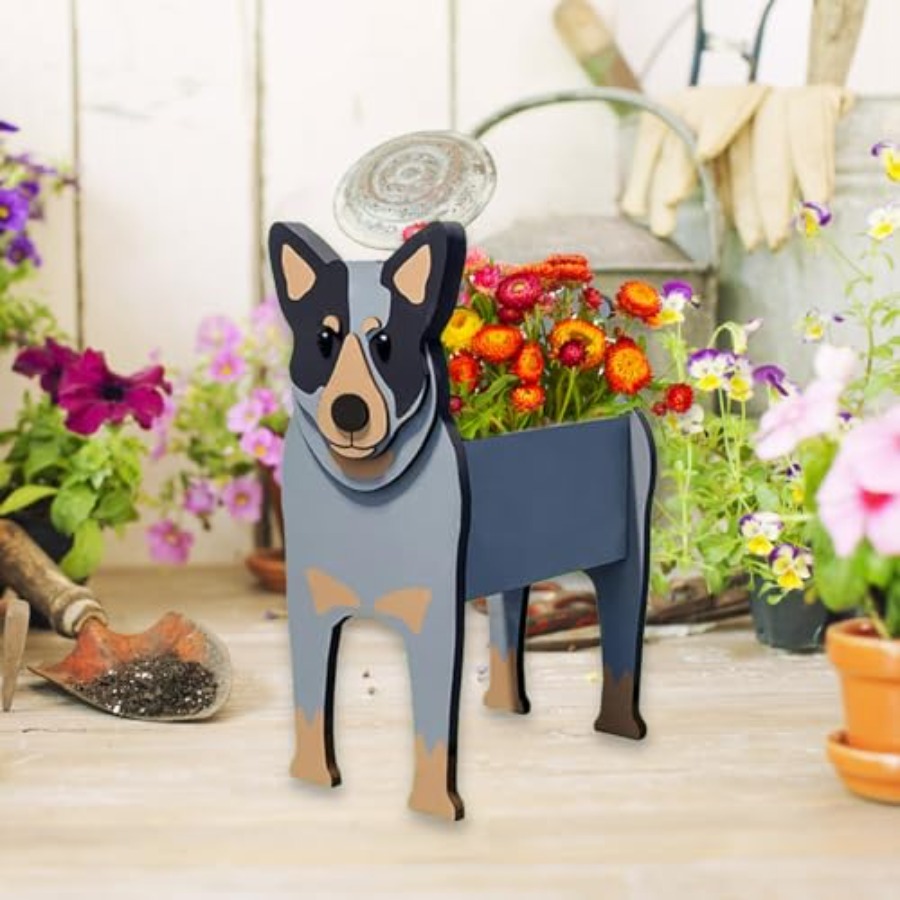 Dog Planter Cute Animal Shaped - Home Office Depot avaliação e preço