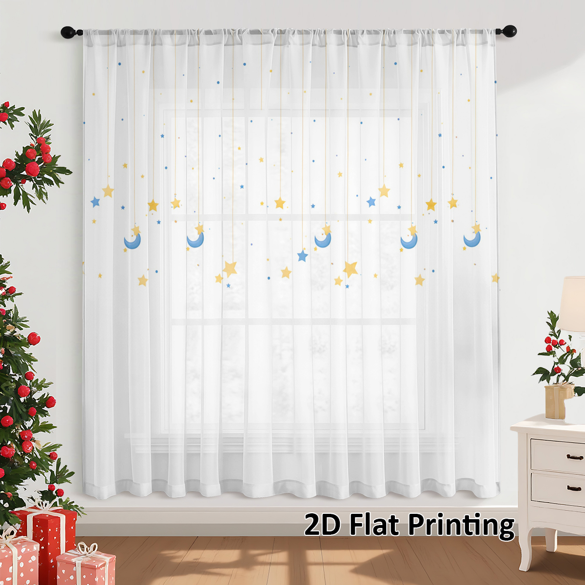 1 Piece Calming Star & Moon Sh - Home Office Rate avaliação e preço