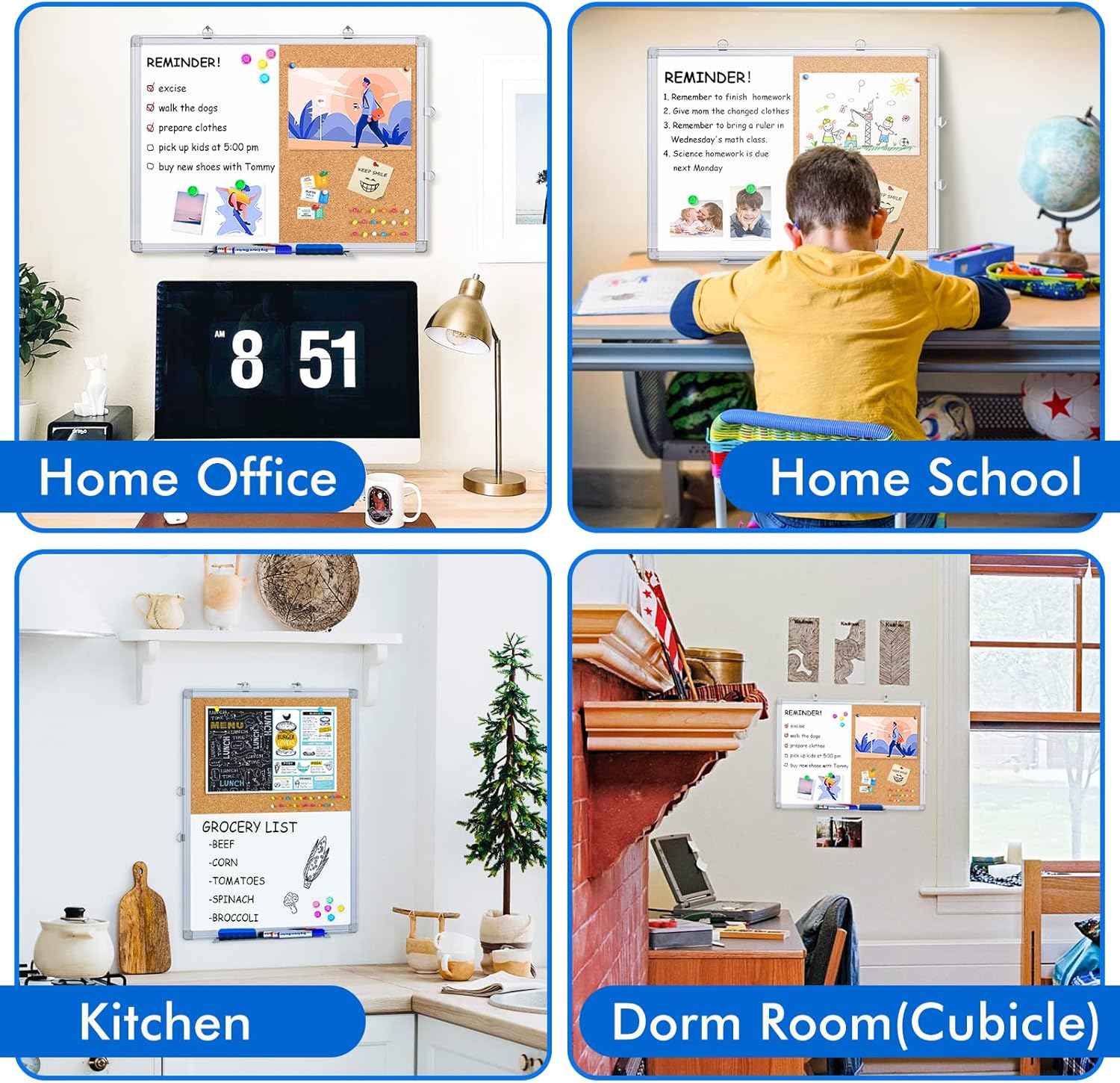 24x18 Inch Magnetic Whiteboard - Whiteboard Magnetic avaliação e preço