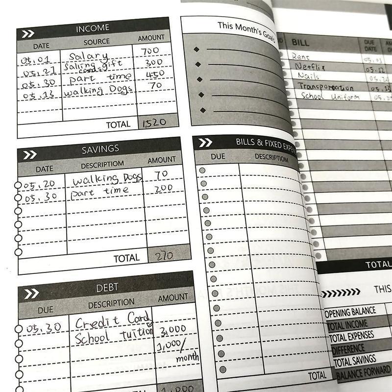 Bill Payment Tracker Notebook, - Home Office Budget avaliação e preço