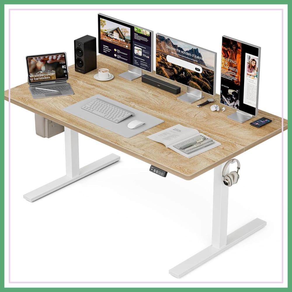 Large 55x32 Electric Standing  - Home Office Desks avaliação e preço