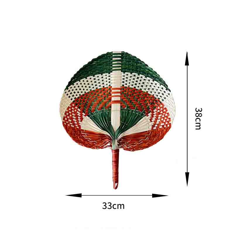 1pc Bamboo Woven Hand-Woven Fa - Home Office Form avaliação e preço