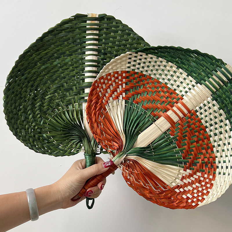 1pc Bamboo Woven Hand-Woven Fa - Home Office Form avaliação e preço