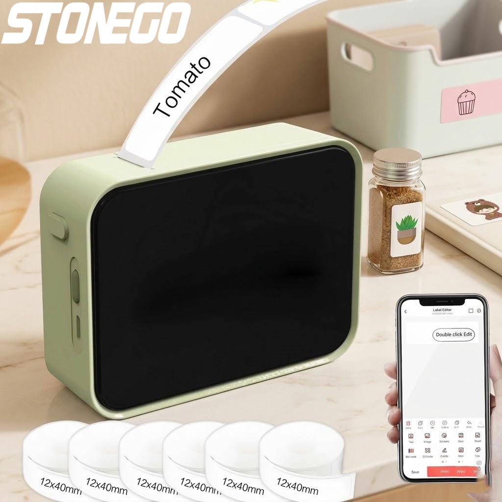 Wireless Portable Label Printe - Home Office Printer avaliação e preço