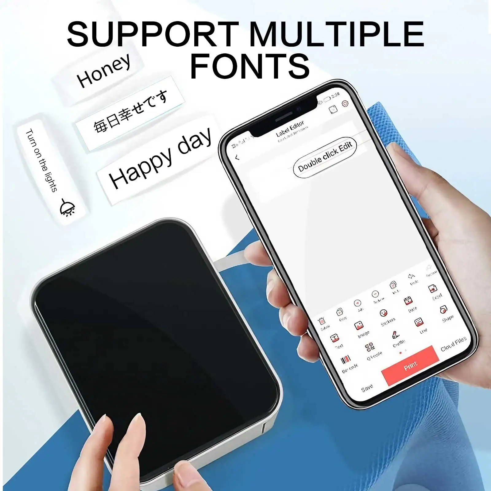 Wireless Portable Label Printe - Home Office Printer avaliação e preço