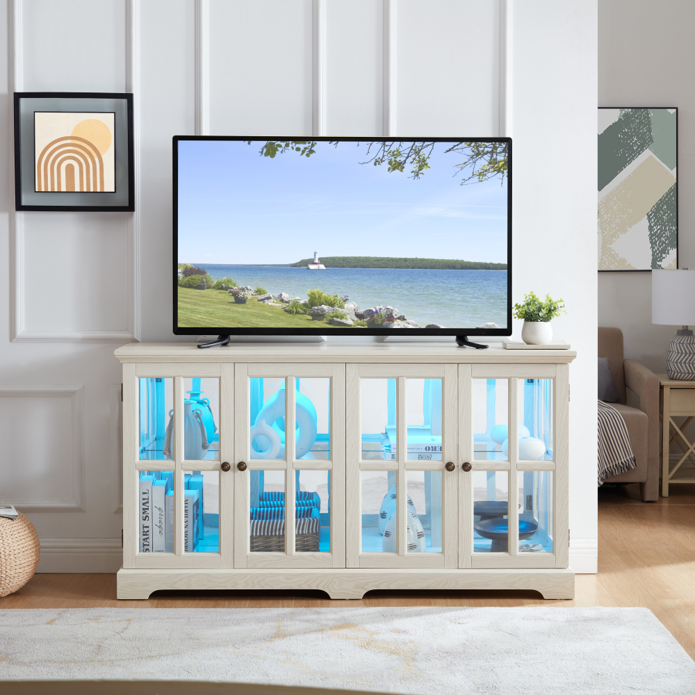 LED Curio Display Cabinet Vint - Home Office Free avaliação e preço