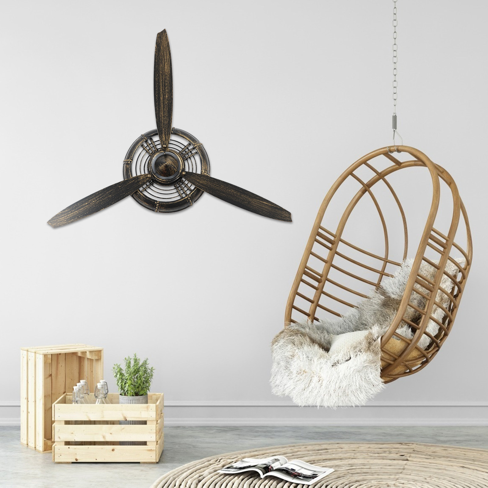 Airplane Head Wall Pendant Vin - Home Office Head avaliação e preço